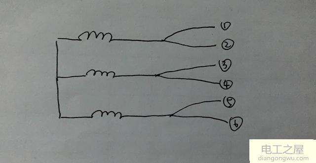 三相繞線式異步電動機(jī)轉(zhuǎn)子六個(gè)引線頭分不清怎么測試