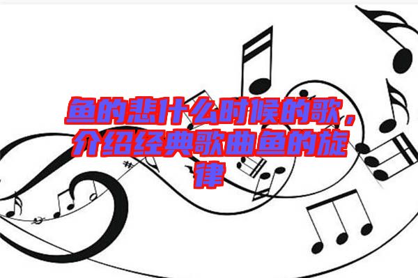 魚的悲什么時候的歌，介紹經(jīng)典歌曲魚的旋律