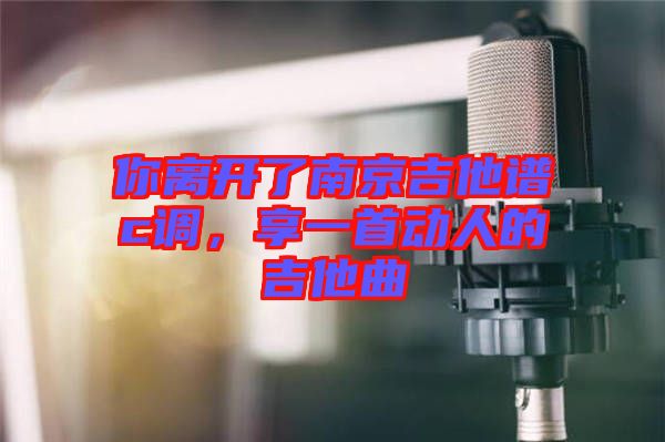 你離開了南京吉他譜c調(diào)，享一首動人的吉他曲