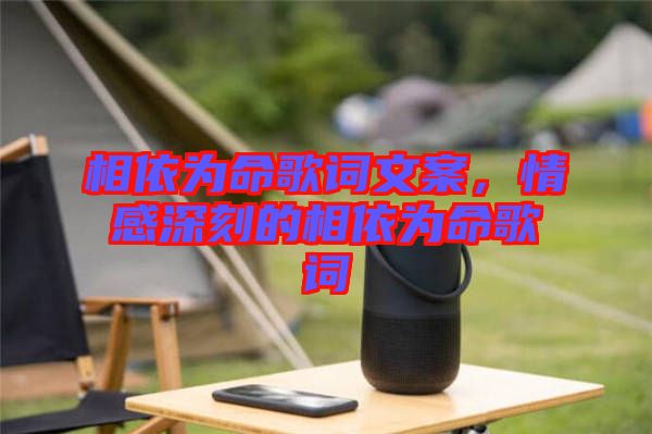 相依為命歌詞文案，情感深刻的相依為命歌詞